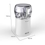 Imetec CG1 100 Macina Caffè e Spezie Elettrico con Lame in Acciaio Inox, Contenitore Salva-Freschezza, Funzionamento a Impulsi,
