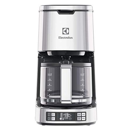 Electrolux EKF7800 Macchina da caffè Americano Programmabile, 1100 W, 1.65 Litri, Acciaio Inossidabile, Argento