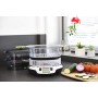 Tefal VS4003 Vitacuisine Compact Vaporiera con Funzione Vitamine Plus, Display Digitale, Ricettario Incluso