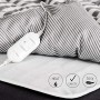 Medisana HUB Coprimaterasso Termico, 150 x 80 cm con 2 Livelli di Temperatura, Lavabile