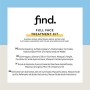 FIND - Confezione per trattamento completo del viso (esfoliante ai diamanti, siero illuminante, maschera detox, maschera all’a
