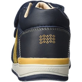 Geox B Rishon A, Scarpe Primi Passi Bambino, Beige (Biscuit/Navy), 21 EU