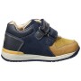 Geox B Rishon A, Scarpe Primi Passi Bambino, Beige (Biscuit/Navy), 21 EU