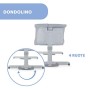 Chicco Next2Me Dream Culla Fianco Letto, 0 m+, Grigio