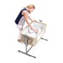 Kinderkraft Culla da Affiancare NESTE, Lettino Co-Sleeping, Regolabile in Altezza, Facile da Montare, Accessori, Grigio