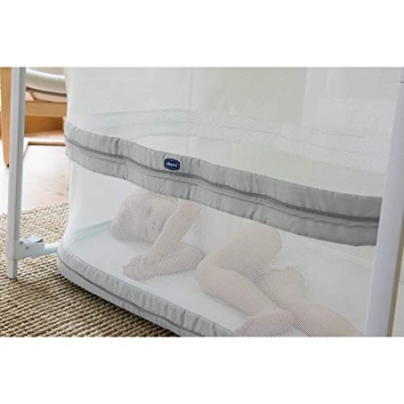 Chicco 08079554210000 Zip&Go Culla Bambini, 0-24 mesi, Grigio (Glacial)