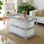 Chicco 08079554210000 Zip&Go Culla Bambini, 0-24 mesi, Grigio (Glacial)