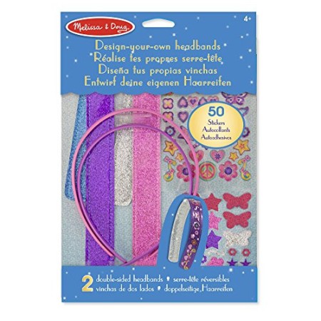 Melissa & Doug- Crea I Tuoi Cerchietti Gioco Creativo, Multicolore, 15548