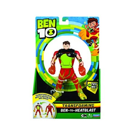 Ben 10 BEN29300 Heatblast Ben a Alien Transforming Figure