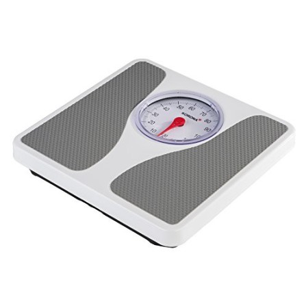 Korona, 76660, Louis, Bilancia pesapersone meccanica, per persone fino a 130 kg, colore bianco