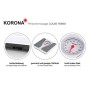 Korona, 76660, Louis, Bilancia pesapersone meccanica, per persone fino a 130 kg, colore bianco
