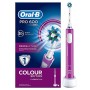 Oral-B PRO 600 CrossAction Purple Edition Braun - Spazzolino elettrico ricaricabile, timer, viola