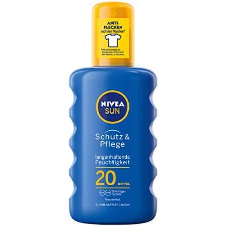 Nivea Sun, Spray solare protettivo SPF20, 1 x 200 ml