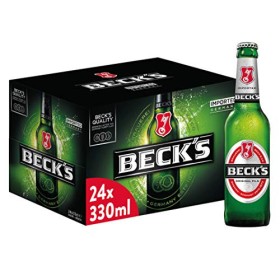 Beck's Birra, Bottiglia - Pacco da 24 x 330 ml, 7.92