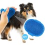 O'woda Piscina per Cani, Pieghevole, Vasca da Bagno per Cani in PVC Ecologico Resistente per Cani Piccoli, Medi E Grande (Blu, 1