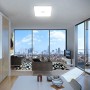 Öuesen 24W moderno impermeabile LED Lampada a soffitto piazza sottile plafoniera a filo Bianco freddo 5000K plafoniere a led pe