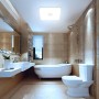 Öuesen 24W moderno impermeabile LED Lampada a soffitto piazza sottile plafoniera a filo Bianco freddo 5000K plafoniere a led pe