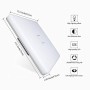 Öuesen 24W moderno impermeabile LED Lampada a soffitto piazza sottile plafoniera a filo Bianco freddo 5000K plafoniere a led pe