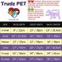 Izefia - Felpa invernale con cappuccio, Trudz Rdc Pet Abbigliamento 'Like' Emoticon per cani, G.O.A.T', caldo maglione invernale