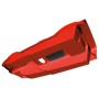 AlpenGaudi Bob Alpen Double Race, Slitte da Neve Unisex Bambino, Rosso, Taglia Unica