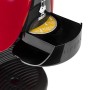 Bialetti Opera Macchina da Caffè Espresso per Capsule in Alluminio sistema Bialetti il Caffè d'Italia, Rossa