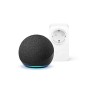 Nuovo Echo Dot (4ª generazione) - Antracite + Amazon Smart Plug (presa intelligente con connettività Wi-Fi), compatibile con A