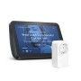 Echo Show 8 - Tessuto antracite + Amazon Smart Plug (presa intelligente con connettività Wi-Fi), compatibile con Alexa