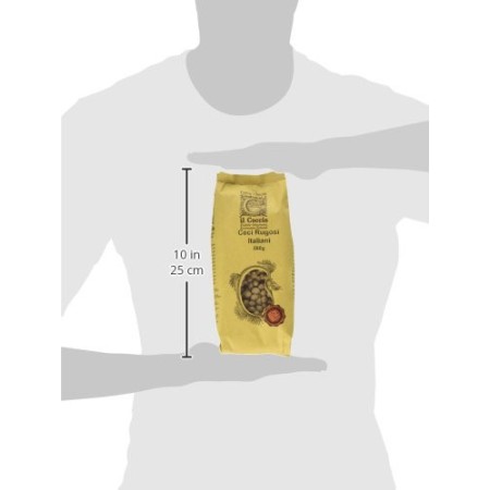Il Coccio Ceci Rugosi Italiani - Pacco da 10 x 500 gr - Totale: 5000 gr
