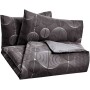 AmazonBasics - Set copripiumino in microfibra, 200 x 200 cm, Grigio industriale (Industrial Grey)