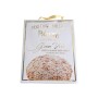 PALUANI Panettone GranVelo, soffice panettone tradizionale senza canditi, con uvetta, guarnito con mandorle tostate, ingredienti