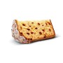 PALUANI Panettone GranVelo, soffice panettone tradizionale senza canditi, con uvetta, guarnito con mandorle tostate, ingredienti