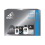 Adidas, Confezione Regalo Uomo Ice Dive, Eau de Toilette 50 ml, Dopobarba 100 ml, Berretto di Lana