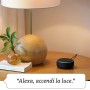 Echo Dot (3ª generazione) - Tessuto antracite + Tapo P100 Presa intelligente Wi-Fi, compatibile con Alexa