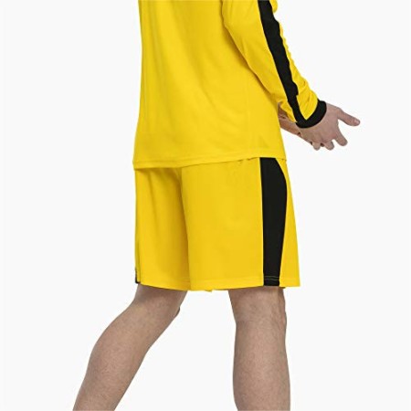 PUMA Liga Shorts, Pantaloncini Uomo, Giallo (Cyber Yellow Black), L
