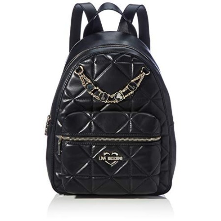 Love Moschino JC4215PP0BKB0, Zaino Donna, Nero, Normale