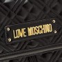 Love Moschino BORSA QUILTED NAPPA PU, Donna, Nero, Normale