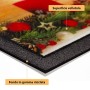 Casa Mia - Zerbino Format Mod. Natalizio "Candela" cm. 40x68 cod. 22039 in Gomma Riciclata. Made In Italy