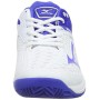 Mizuno Wave Exceed Tour4 CC, Scarpe da Tennis Donna, Bianco (Wht/Dazzlingblue/Silver 25), 39 EU