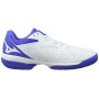 Mizuno Wave Exceed Tour4 CC, Scarpe da Tennis Donna, Bianco (Wht/Dazzlingblue/Silver 25), 39 EU