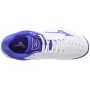 Mizuno Wave Exceed Tour4 CC, Scarpe da Tennis Donna, Bianco (Wht/Dazzlingblue/Silver 25), 39 EU