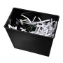 HAMA S7Cd Distruggi Documenti Elettrico a Striscia, Documenti/CD/Carte di Credito, 10L, Nero, taglio a strisce