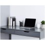 AmazonBasics Economy, Fermalibri per l’ufficio, neri, 20 cm, conf. da 2