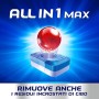 Finish, 105 Pastiglie Per Lavastoviglie, All In One Max, 3 Confezioni Da 35 Pastiglie, Limone