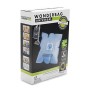 Universal WB415120 Rowenta Wonderbag Sacchetto Universale per Aspirapolvere, 5 Pezzi e 1 Adattatore Riutilizzabile