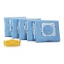 Universal WB415120 Rowenta Wonderbag Sacchetto Universale per Aspirapolvere, 5 Pezzi e 1 Adattatore Riutilizzabile