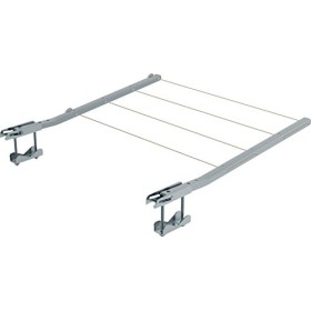 Gimi Ring Stendibiancheria da Balcone, Stendino da Esterno, Sistema a Ribalta, Spazio di Stenditura 20 m, Acciaio Zincato, Spess
