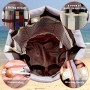 Mermaid Cosmetici Borsa da Viaggio Beauty Case da Viaggio Portatile Multifunzionale Con Coulisse Pouch Storage Borsa Trucco Cosm