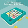 Tavolo attività Tavolo da Gioco 5 in 1 per Bambini Giocattoli di Apprendimento per Ragazzi e Ragazze con Blocchi, Puzzle, Scacc