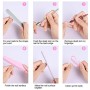 Faburo 23pz Set di Lime per Unghie per Mano Professionale Anche a Casa, Set Manicure Professionale Kit Manicure per Salone e Uso