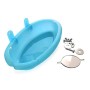 Amasawa Bagno Uccelli con Specchio Colore Blu